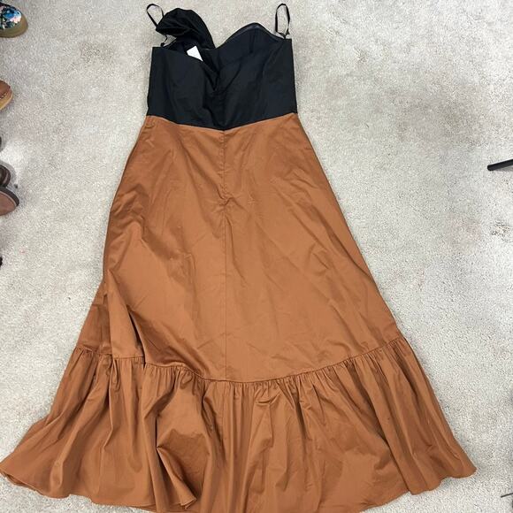 Hutch Anthropologie Bow Tie Maxi Dress Size 16 NEW - Picture 8 of 11